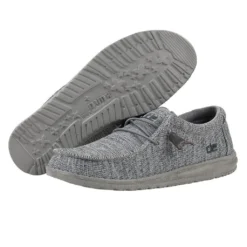 Wally Sox - Grey -Deals Daily Shoes Store 111033000 WALLY B SOX GREY NEWLOGO 03