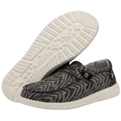 Wendy Woven - Zebra Black Stripe -Deals Daily Shoes Store 121414740 WENDY ZEBRA BLACK STRIPE LEFT 3