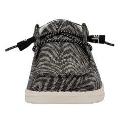 Wendy Woven - Zebra Black Stripe -Deals Daily Shoes Store 121414740 WENDY ZEBRA BLACK STRIPE LEFT 4