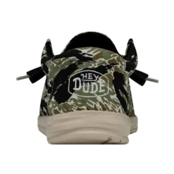 Wally Camouflage - Tiger Stripe Camo -Deals Daily Shoes Store 40004 9CJ WALLYCAMOUFLAGE TIGERSTRIPECAMO LEFTBACK