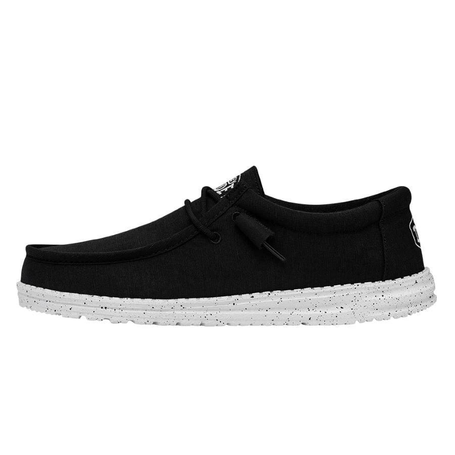 Wally Slub Canvas - Black 1 Wally Slub Canvas - Black