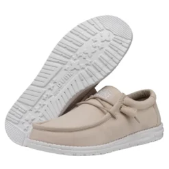 Wally Slub Canvas - Natural -Deals Daily Shoes Store 40009 106 WALLYSLUBCANVAS NATURAL PAIRBOTTOM
