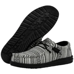 Wally Serape - Black Gravel -Deals Daily Shoes Store 40017 0YB WALLY SERAPE BLACK GRAVEL LEFT 3
