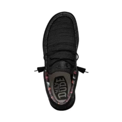 Wally Sox - Jet Black -Deals Daily Shoes Store 40019 0XD WALLY SOX JET BLACK LEFT 6