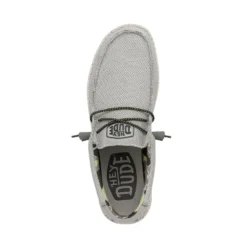Wally Sox Triple Needle - Fog -Deals Daily Shoes Store 40020 1HA WALLYSOXTRIPLENEEDLE FOG LEFTTOP