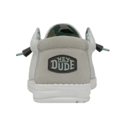 Wally Sox Triple Needle - Star White -Deals Daily Shoes Store 40020 1KZ WALLYSOXTRIPLENEEDLE STARWHITE LEFTBACK