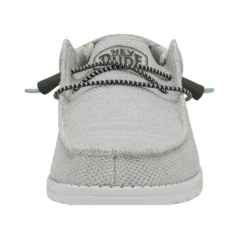 Wally Sox Triple Needle - Star White -Deals Daily Shoes Store 40020 1KZ WALLYSOXTRIPLENEEDLE STARWHITE LEFTFRONT
