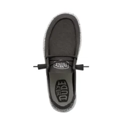 Wendy Slub Canvas - Dark Grey -Deals Daily Shoes Store 40063 029 WENDY SLUB CANVAS DARK GREY LEFT 6