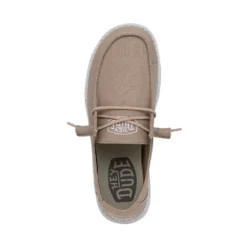 Wendy Slub Canvas - Tan -Deals Daily Shoes Store 40063 265 WENDYSLUBCANVAS TAN LEFTTOP