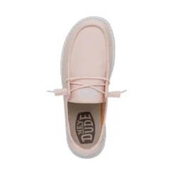 Wendy Slub Canvas - Pink 11 Wendy Slub Canvas - Pink -Deals Daily Shoes Store 40063 680 WENDYSLUBCANVAS PINK LEFTTOP