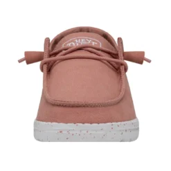 Wendy Slub Canvas - Terracotta -Deals Daily Shoes Store 40063 6VE WENDYSLUBCANVAS TERRACOTTA LEFTFRONT