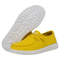 Wendy Slub Canvas - Empire Yellow -Deals Daily Shoes Store 40063 76I WENDYSLUBCANVAS EMPIREYELLOW PAIRBOTTOM