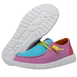 Wendy Slub Canvas - Color Block 8 Wendy Slub Canvas - Color Block -Deals Daily Shoes Store 40063 9CI WENDY SLUB CANVAS COLOR BLOCK LEFT 3