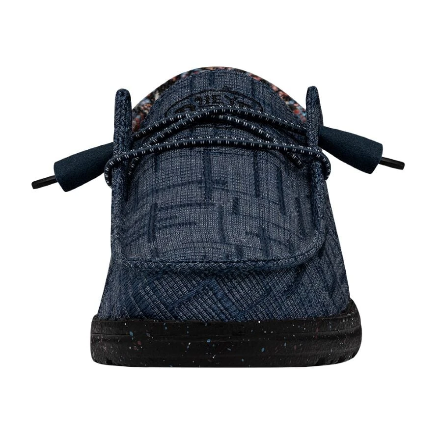 Wendy Funk Slub Blanket - Midnight Rain 4 Wendy Funk Slub Blanket - Midnight Rain - Image 4