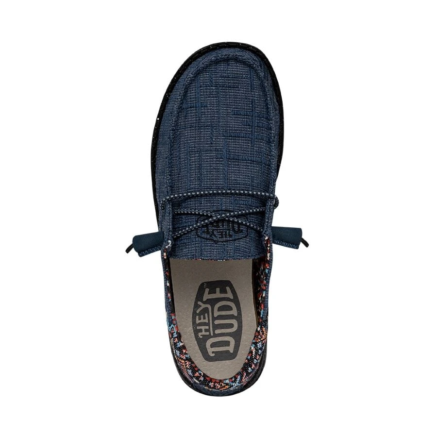 Wendy Funk Slub Blanket - Midnight Rain 6 Wendy Funk Slub Blanket - Midnight Rain - Image 6