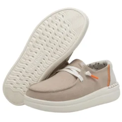 Wendy Rise Chambray - Sandshell -Deals Daily Shoes Store 40074 2YU WENDY RISE CHAMBRAY SANDSHELL LEFT 3