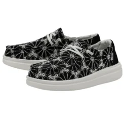 Wendy Rise Eyelet - Black -Deals Daily Shoes Store 40075 001 WENDY RISE EYELET BLACK LEFT 2