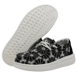 Wendy Rise Eyelet - Black -Deals Daily Shoes Store 40075 001 WENDY RISE EYELET BLACK LEFT 3