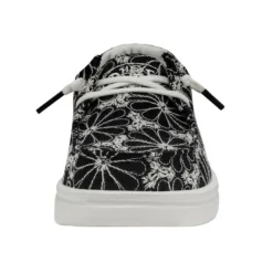 Wendy Rise Eyelet - Black -Deals Daily Shoes Store 40075 001 WENDY RISE EYELET BLACK LEFT 4