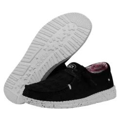 Wendy Stretch Boho Fleur - Crow -Deals Daily Shoes Store 40082 0YP WENDYSTRETCHBOHOFLUER CROW PAIRBOTTOM