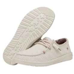 Wendy Stretch Boho Fleur - Sand -Deals Daily Shoes Store 40082 202 WENDYSTRETCHBOHOFLUER SAND PAIRBOTTOM