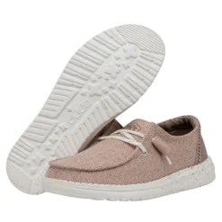 Wendy Woven - Blush -Deals Daily Shoes Store 40098 684 WENDYWOVEN BLUSH PAIRBOTTOM