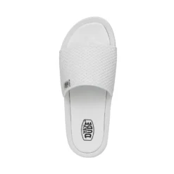 Chandler Knit - White Silver -Deals Daily Shoes Store 40114 1LD CHANDLERKNIT WHITESILVER LEFTTOP