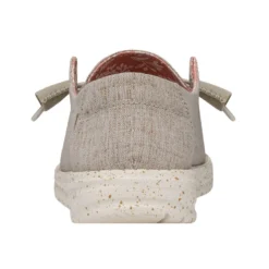 Wendy Chambray Wide - White Nut -Deals Daily Shoes Store 40151 2BK WENDYCHAMBRAYWIDE WHITENUT LEFTBACK 2