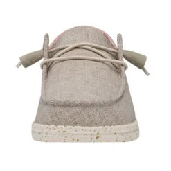 Wendy Chambray Wide - White Nut -Deals Daily Shoes Store 40151 2BK WENDYCHAMBRAYWIDE WHITENUT LEFTFRONT