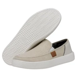Sunapee Craft - White -Deals Daily Shoes Store 40178 100 SUNAPEEMCRAFTLINEN WHITE PAIRBOTTOM