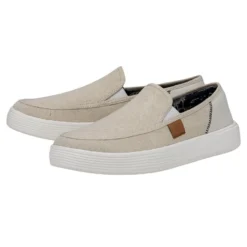 Sunapee Craft - White -Deals Daily Shoes Store 40178 100 SUNAPEEMCRAFTLINEN WHITE PAIRSIDE