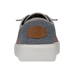 Conway Craft - Red White Blue -Deals Daily Shoes Store 40179 6WM CONWAYMCRAFTLINEN REDWHITEBLUE LEFTBACK