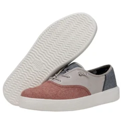 Conway Craft - Red White Blue -Deals Daily Shoes Store 40179 6WM CONWAYMCRAFTLINEN REDWHITEBLUE PAIRBOTTOM