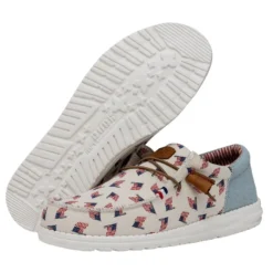 Wally Americana - Flag -Deals Daily Shoes Store 40395 1JR WALLYAMERICANA FLAG PAIRBOTTOM