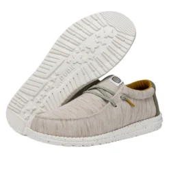 Wally Jersey - Taupe -Deals Daily Shoes Store FW23 M 40169 214 WALLY JERSEY TAUPE LEFT PAIROUTSOLE