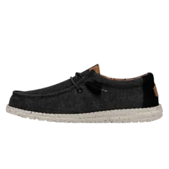 Wally Washed Canvas - Black