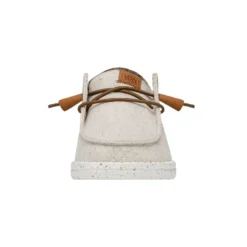 Wendy Washed Canvas - Cream 9 Wendy Washed Canvas - Cream -Deals Daily Shoes Store FW23 W 40297 13R WENDY WASHED CANVAS CREAM LEFT FRONT