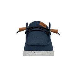 Wendy Washed Canvas - Navy 9 Wendy Washed Canvas - Navy -Deals Daily Shoes Store FW23 W 40297 410 WENDY WASHED CANVAS NAVY LEFT FRONT