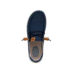 Wendy Washed Canvas - Navy 11 Wendy Washed Canvas - Navy -Deals Daily Shoes Store FW23 W 40297 410 WENDY WASHED CANVAS NAVY LEFT TOP